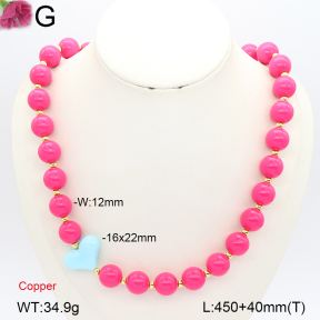 F2N300728bhia-J111  Fashion Copper Necklace