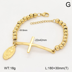 2B2006354bbov-452  Stainless Steel Bracelet