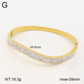 2BA403214bbov-452  Stainless Steel Bangle
