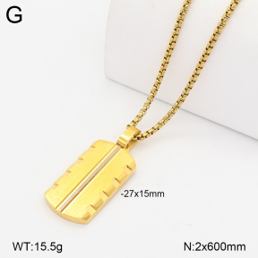 2N2009718ahpv-746  Stainless Steel Necklace