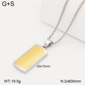 2N2009727vhov-746  Stainless Steel Necklace