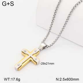 2N2009738ahpv-746  Stainless Steel Necklace
