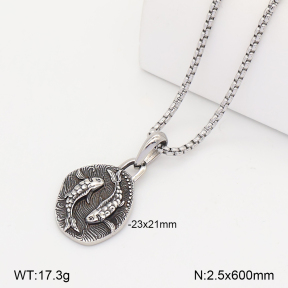 2N2009747ahlv-746  Stainless Steel Necklace