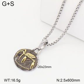 2N2009750vhmv-746  Stainless Steel Necklace