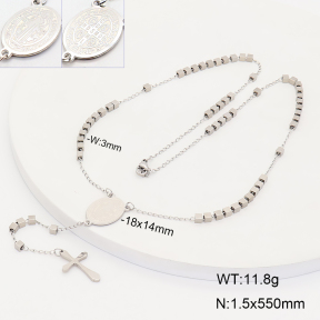 2N2009765bbov-452  Stainless Steel Necklace