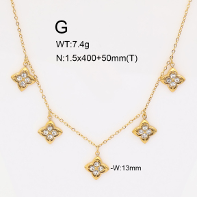 2N4005856bhbl-669  Stainless Steel Necklace
