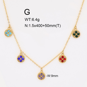 2N4005858bhbl-669  Stainless Steel Necklace
