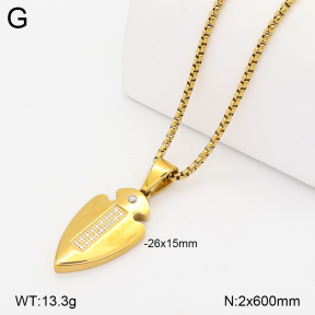 2N4005863ahpv-746  Stainless Steel Necklace