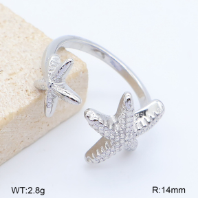 2R2002583bbov-422  6-9#  Stainless Steel Ring