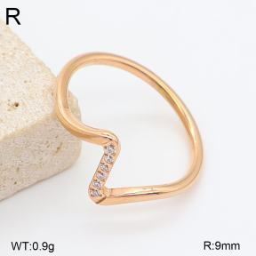 2R4002350bbov-422  6-8#  Stainless Steel Ring