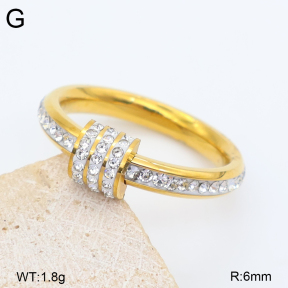 2R4002376bbov-422  6-9#  Stainless Steel Ring