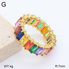2R4002391bhia-422  6-9#  Stainless Steel Ring
