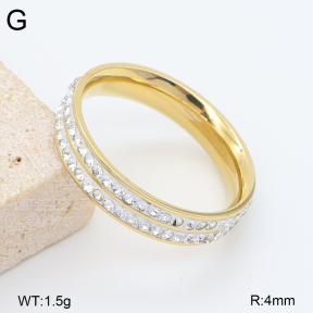 2R4002406bbov-422  6-9#  Stainless Steel Ring