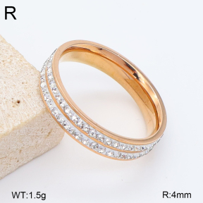 2R4002407bbov-422  6-9#  Stainless Steel Ring
