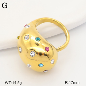 2R4002423abol-422  6-9#  Stainless Steel Ring