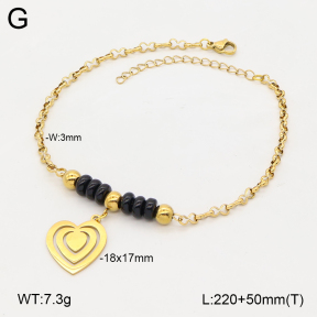 2A9002004vbll-350  Stainless Steel Anklets