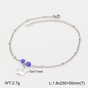 2A9002010baka-350  Stainless Steel Anklets