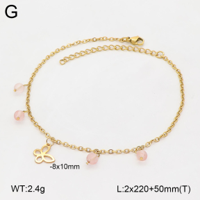 2A9002014ablb-350  Stainless Steel Anklets