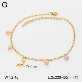 2A9002015ablb-350  Stainless Steel Anklets