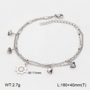 2B4006332ablb-350  Stainless Steel Bracelet
