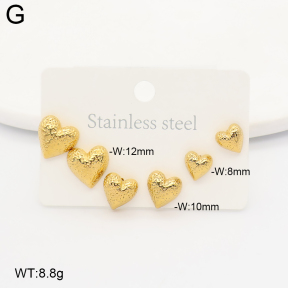 2E2007564vhml-743  Stainless Steel Earrings
