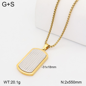 2N2009813vbpb-749  Stainless Steel Necklace