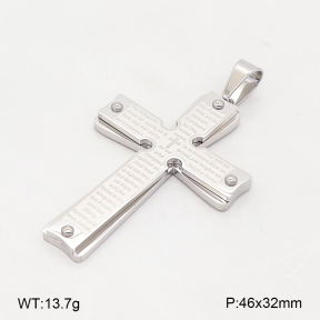 2P2006833bbov-436  Stainless Steel Pendant