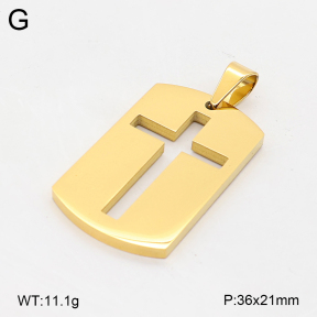 2P2006841aakl-436  Stainless Steel Pendant