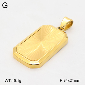2P2006844bhia-436  Stainless Steel Pendant