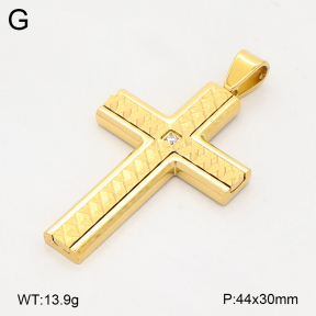 2P4001931bhjl-436  Stainless Steel Pendant