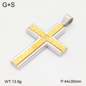 2P4001935bhjl-436  Stainless Steel Pendant