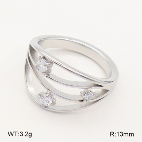 2R4002428bbov-328  6-9#  Stainless Steel Ring