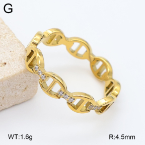2R4002429bvpl-328  6-9#  Stainless Steel Ring