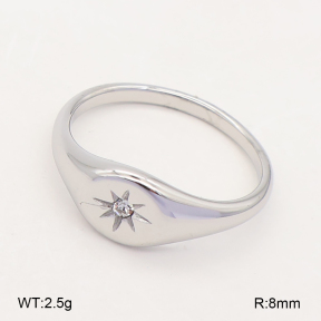 2R4002436bbov-328  6-9#  Stainless Steel Ring