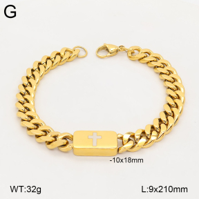 2B2006389bhia-436  Stainless Steel Bracelet