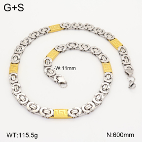 2N2009800vhha-452  Stainless Steel Necklace