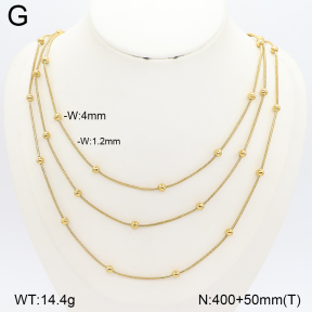2N2009810bbml-452  Stainless Steel Necklace