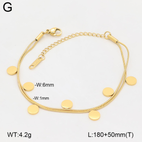 2B2006402bbov-662  Stainless Steel Bracelet