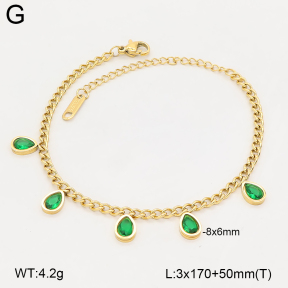 2B4006442bbov-662  Stainless Steel Bracelet