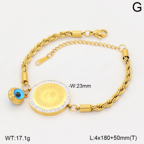 2B4006485bbov-235  Stainless Steel Bracelet