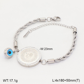 2B4006486bbml-235  Stainless Steel Bracelet