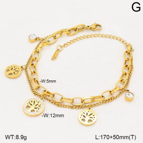 2B4006494bbov-235  Stainless Steel Bracelet