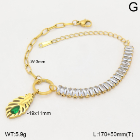 2B4006496bbov-235  Stainless Steel Bracelet