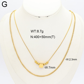 2N2009840bbov-662  Stainless Steel Necklace