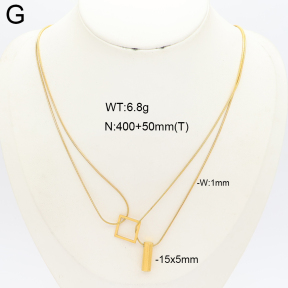 2N2009841bbov-662  Stainless Steel Necklace