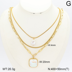 2N3003774vbpb-235  Stainless Steel Necklace