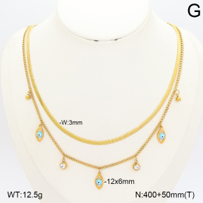 2N4006010bbov-235  Stainless Steel Necklace