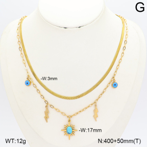 2N4006012bbov-235  Stainless Steel Necklace