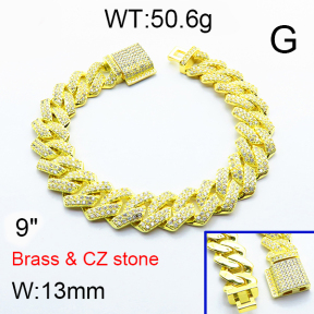 F6B404763bnbb-905  Fashion Copper Bracelet