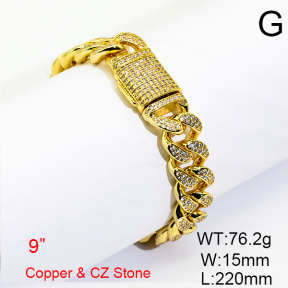 F6B404785bnbb-905  Fashion Copper Bracelet